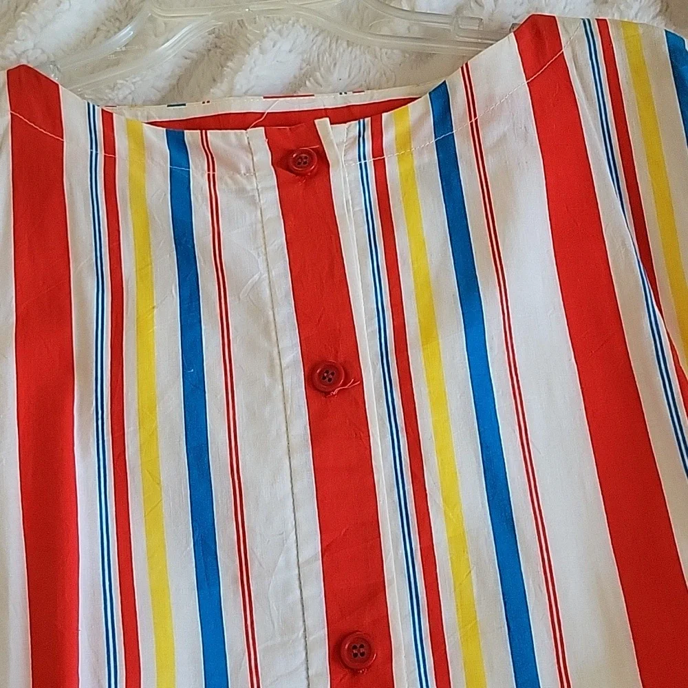 Vintage 60s / 70s Kaftan Maxi Dress - Picture 4 of 11